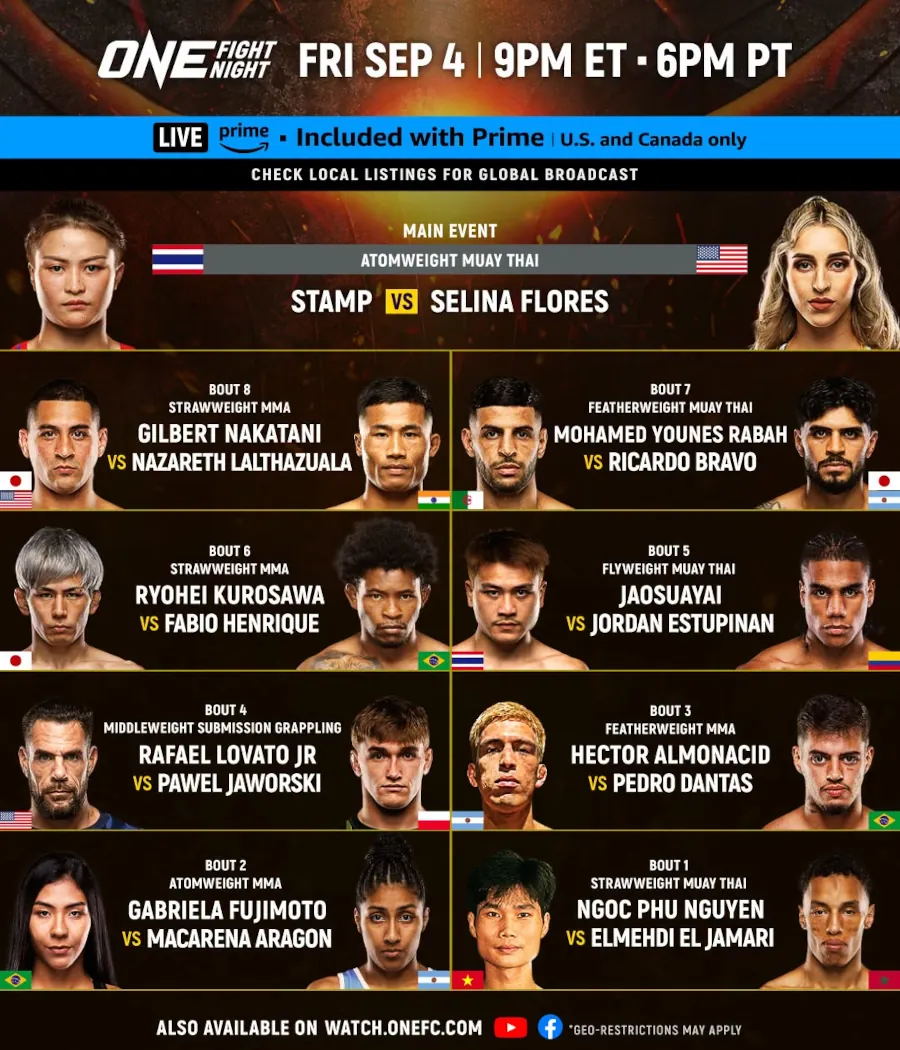 ONE Fight Night 47 – 5 September 2026