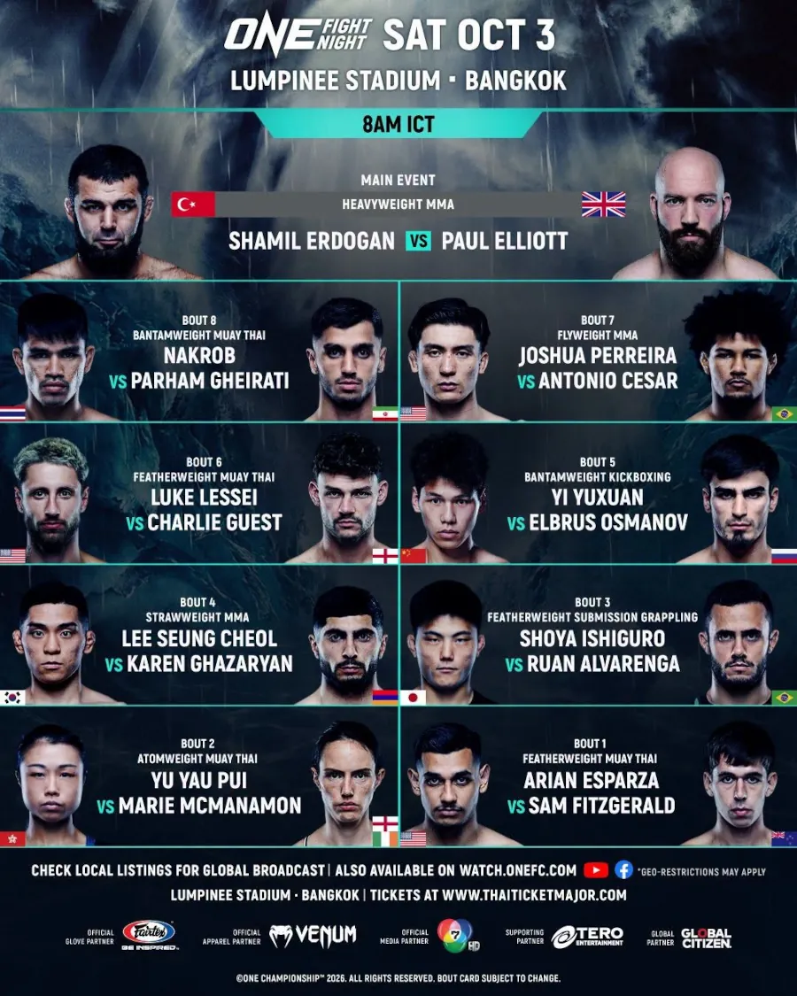 ONE Fight Night 48 – 3 October 2026