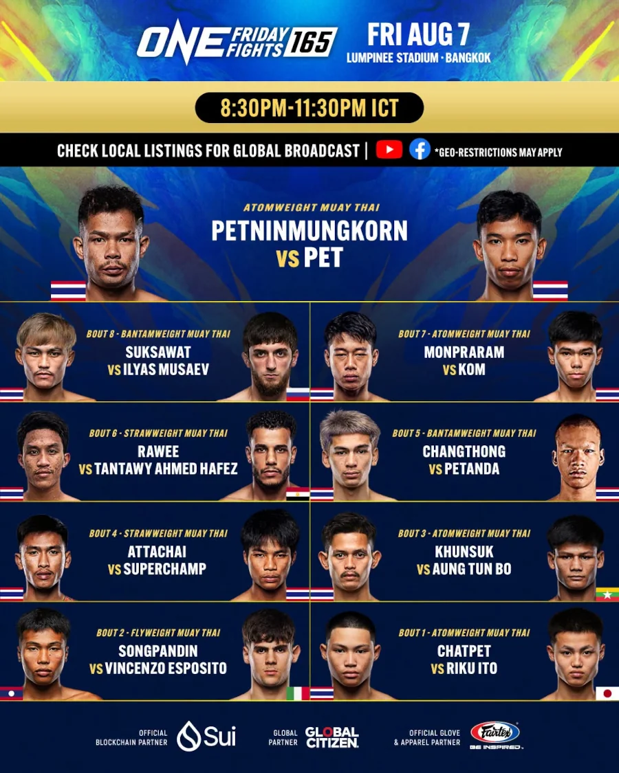 ONE Friday Fights – 7 August 2026