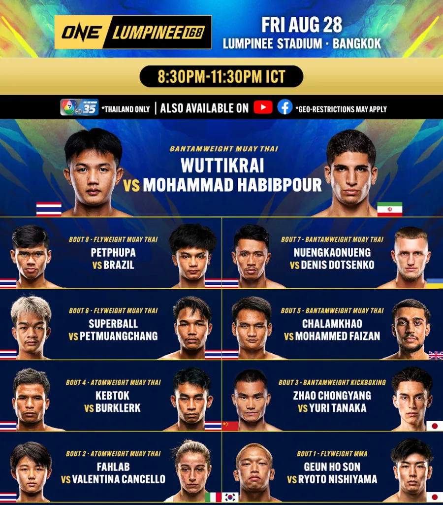 ONE Friday Fights – 28 August 2026