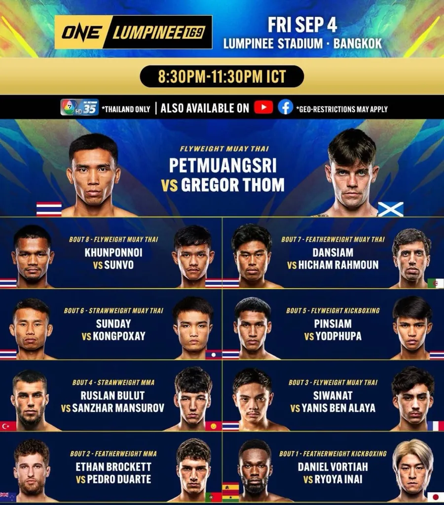 ONE Friday Fights – 4 September 2026