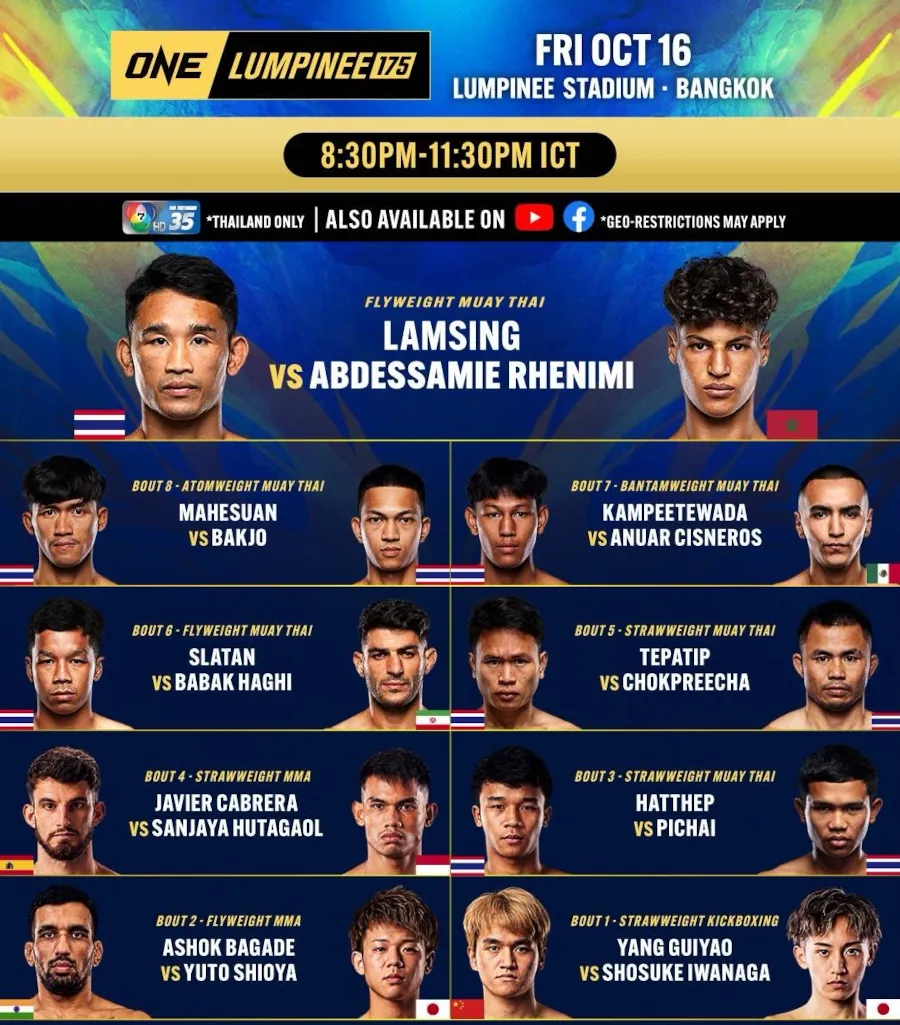 ONE Friday Fights – 16 October 2026